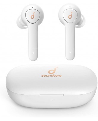 CUFOK Bluetooth Earbuds True Wireless Sport Headphones HiFi Bass Noise Canceling TWS Ear Buds with Charging Case Waterproof Earphones Microphone Compatible with Apple iPhone Android Samsung Phone